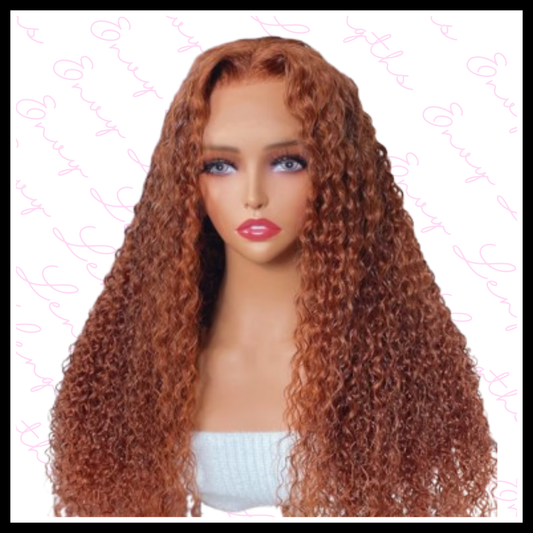 Auburn Brown Jerry Curly