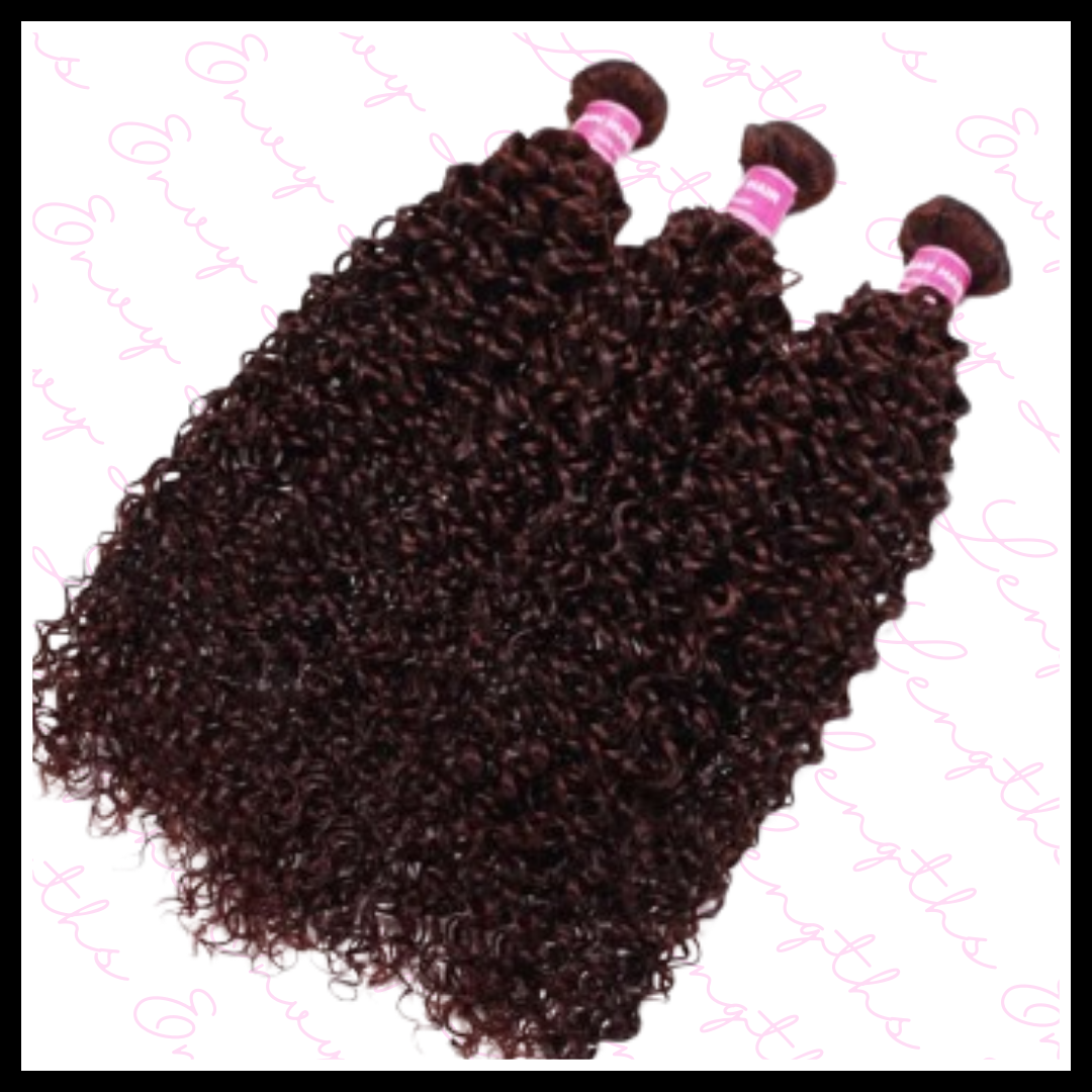 Mahogany Red Brown Jerry Curl