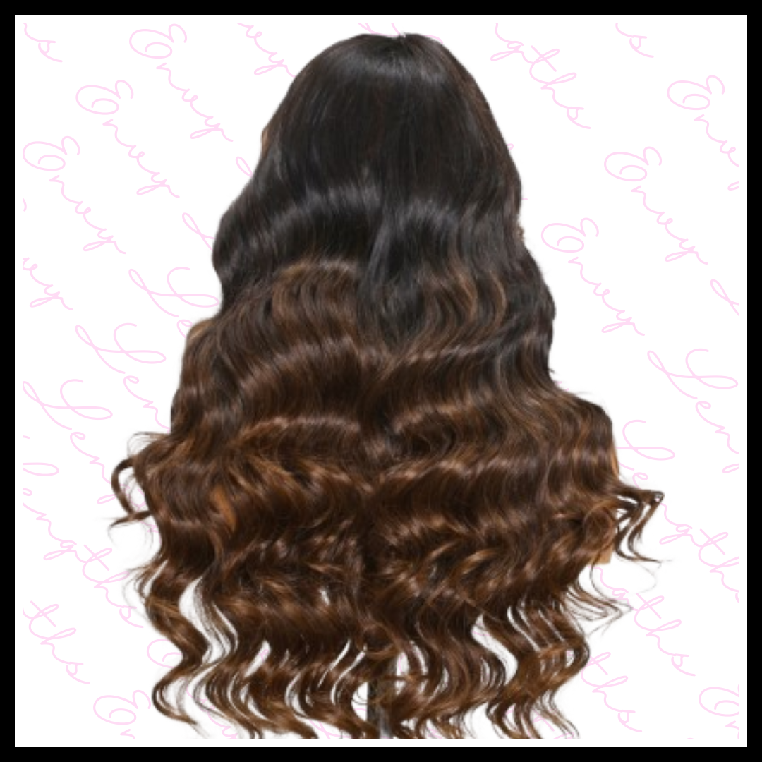 Balayage Highlight Body Wave