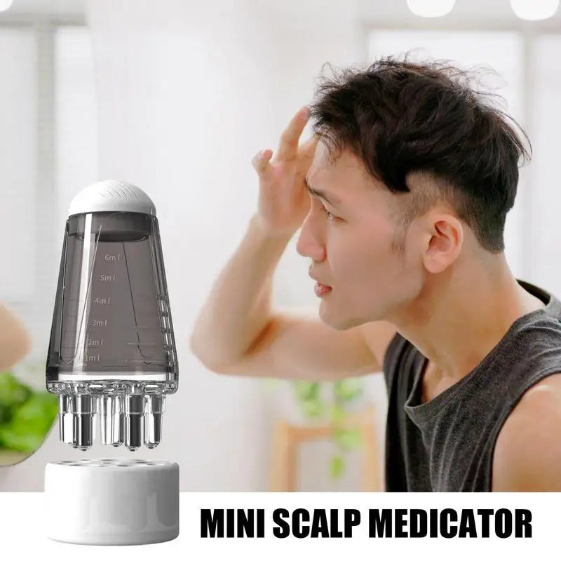 6ml Scalp Applicator Mini Head Massager Portable Scalp Applicator Liquid Comb Hair Growth Oil Applicator For Hair Scalp Care