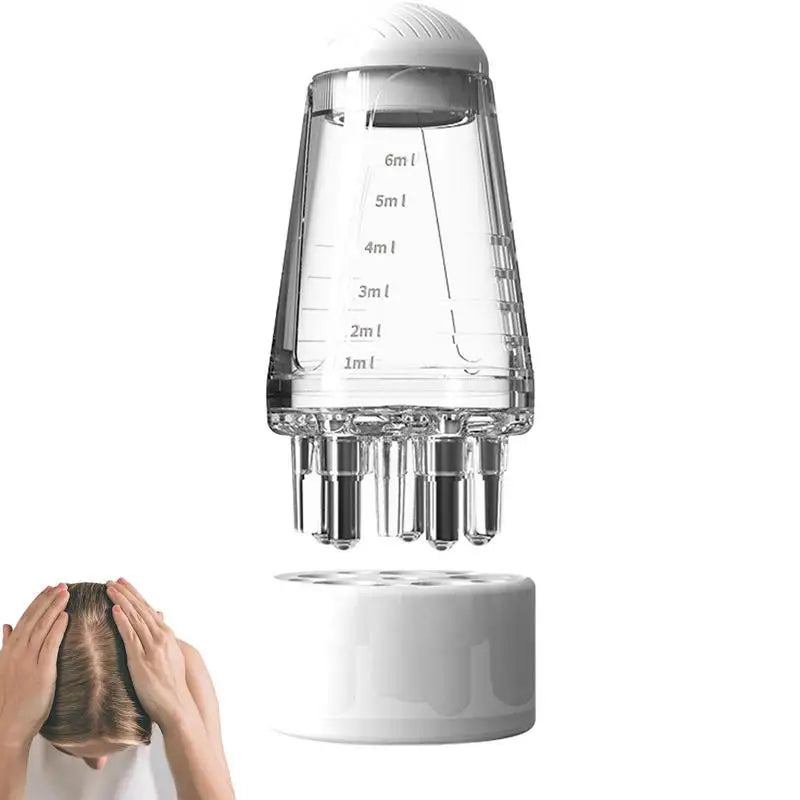 6ml Scalp Applicator Mini Head Massager Portable Scalp Applicator Liquid Comb Hair Growth Oil Applicator For Hair Scalp Care