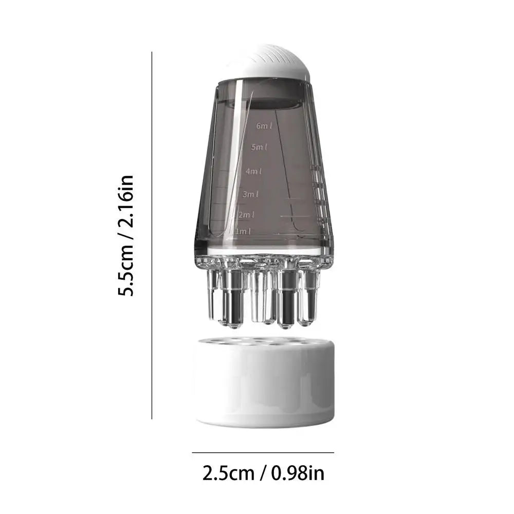 6ml Scalp Applicator Mini Head Massager Portable Scalp Applicator Liquid Comb Hair Growth Oil Applicator For Hair Scalp Care