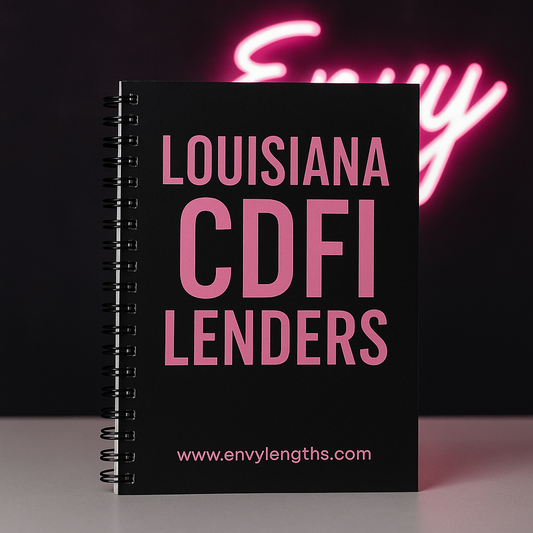 Louisiana CDFI Lenders Ebook