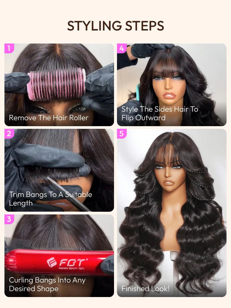 **PREORDER**Curtain Bangz