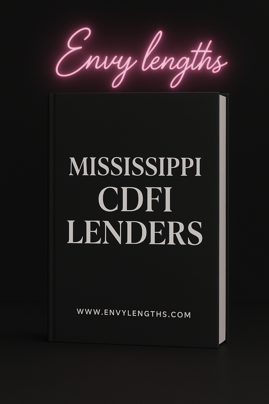 Mississippi CDFI Lenders Ebook